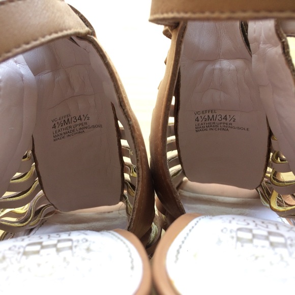 🟣 2/$10 Vince Camuto Effel Sandal - Fudge (4.5) - Picture 10 of 12